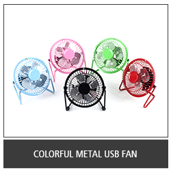 Colorful Metal USB Fan